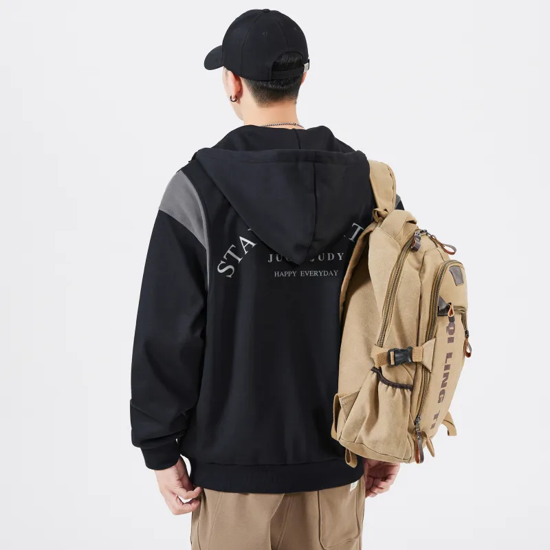 JUCY JUDY Sweatshirt Unisex Black & Gray-2