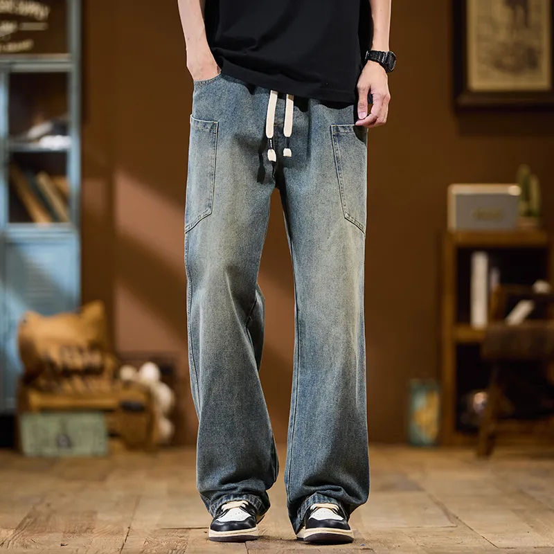 JUCY JUDY Jeans Unisex Vintage Blue-2