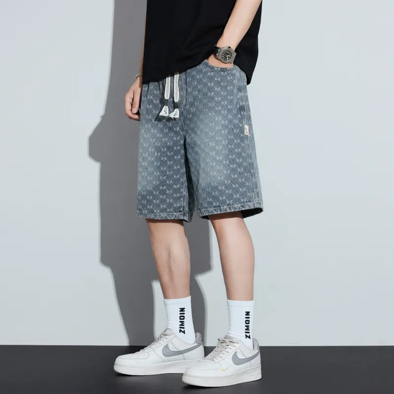 JUCY JUDY Denim Shorts Unisex Nostalgic Blue-6