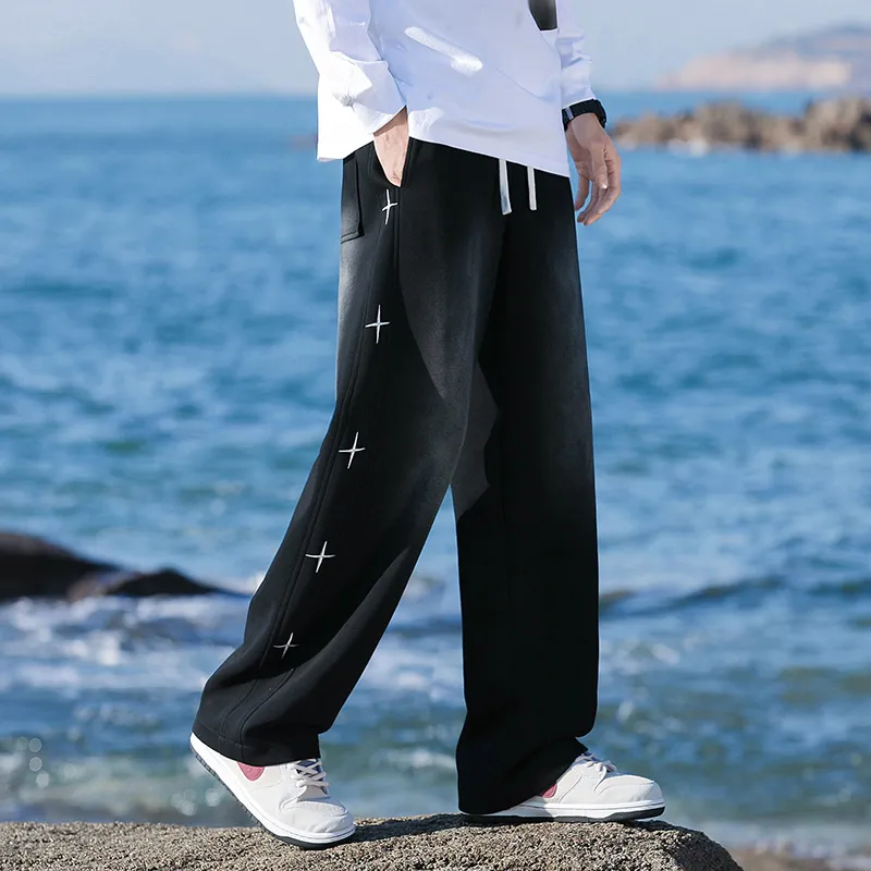JUCY JUDY Casual Pants Unisex Black-6