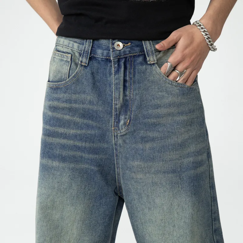 JUCY JUDY Jeans Unisex Vintage Blue-4