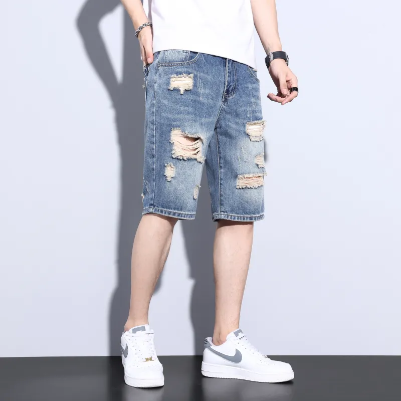 JUCY JUDY Denim Shorts Unisex Blue-6