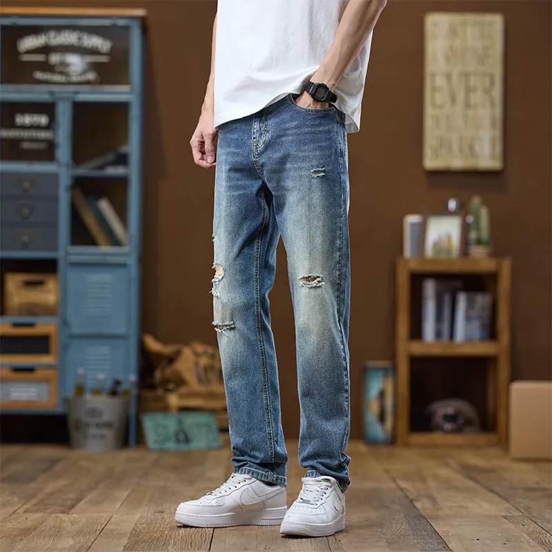 JUCY JUDY Jeans Unisex Vintage Blue-4