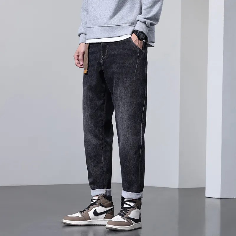 JUCY JUDY Jeans Unisex Black Gray-3