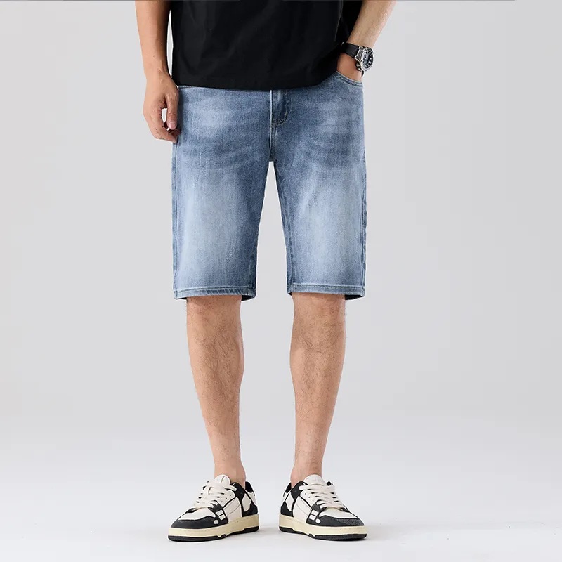JUCY JUDY Denim Shorts Unisex Blue-2