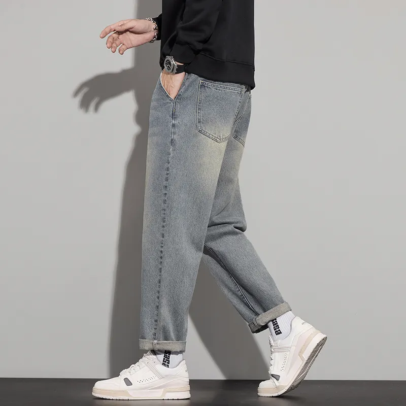 JUCY JUDY Jeans Unisex Vintage Yellow-5
