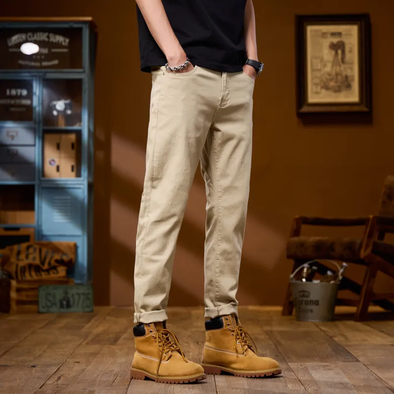 JUCY JUDY Jeans Unisex Yellow Mud-4