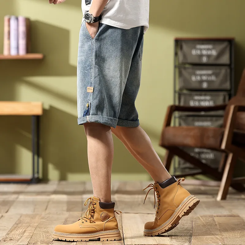 JUCY JUDY Denim Shorts Unisex Blue-5
