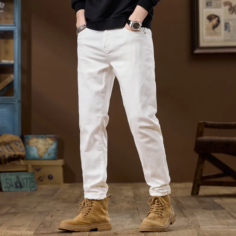 JUCY JUDY Jeans Unisex White-4