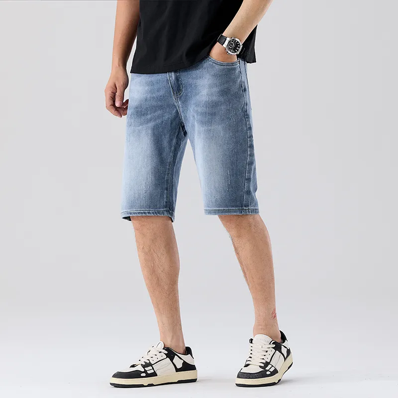 JUCY JUDY Denim Shorts Unisex Blue-4