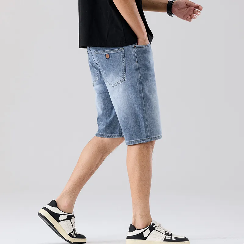 JUCY JUDY Denim Shorts Unisex Blue-5