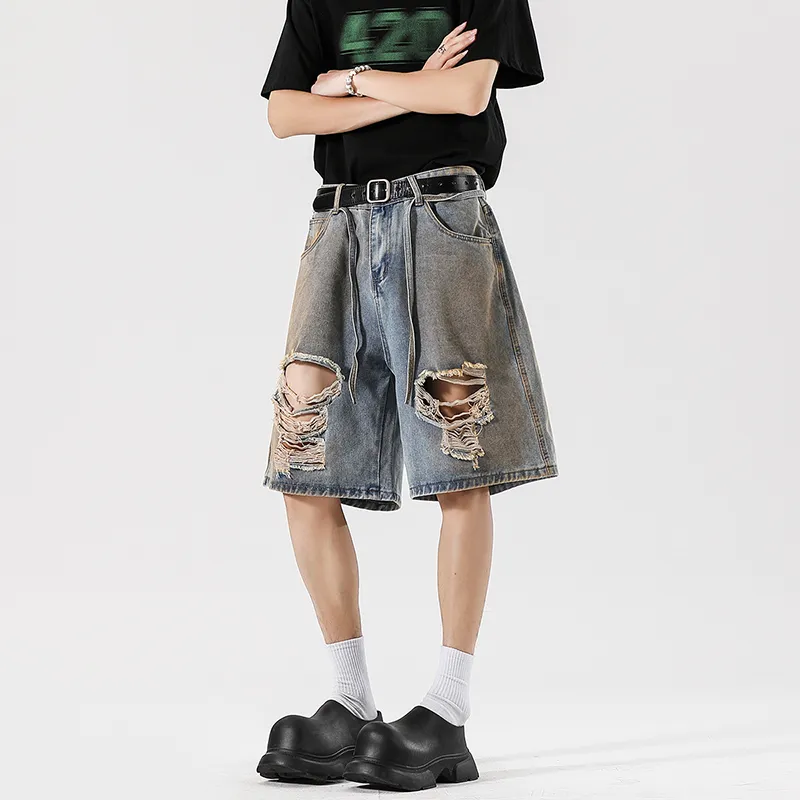 JUCY JUDY Denim Shorts Unisex Blue-5