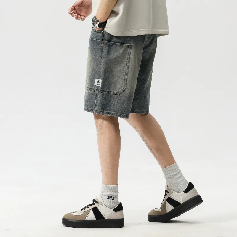 JUCY JUDY Denim Shorts Unisex Blue-6