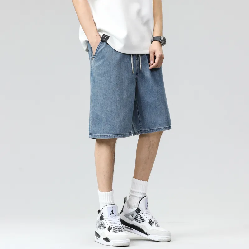 JUCY JUDY Denim Shorts Unisex Blue-6