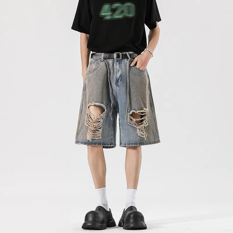 JUCY JUDY Denim Shorts Unisex Blue-2