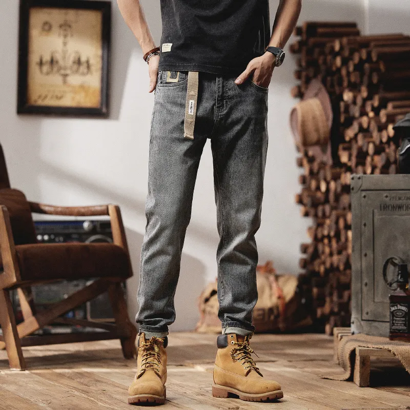 JUCY JUDY Jeans Unisex Matte Gray-2