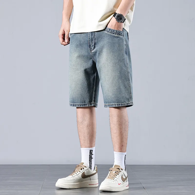 JUCY JUDY Denim Shorts Unisex Blue-2