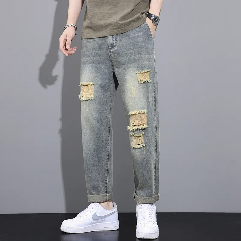 JUCY JUDY Jeans Unisex Vintage Yellow-6