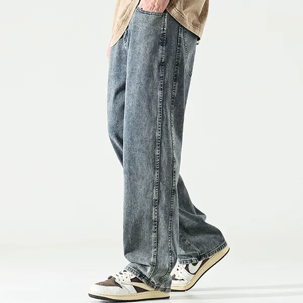 JUCY JUDY Jeans Men's Washed Color-2