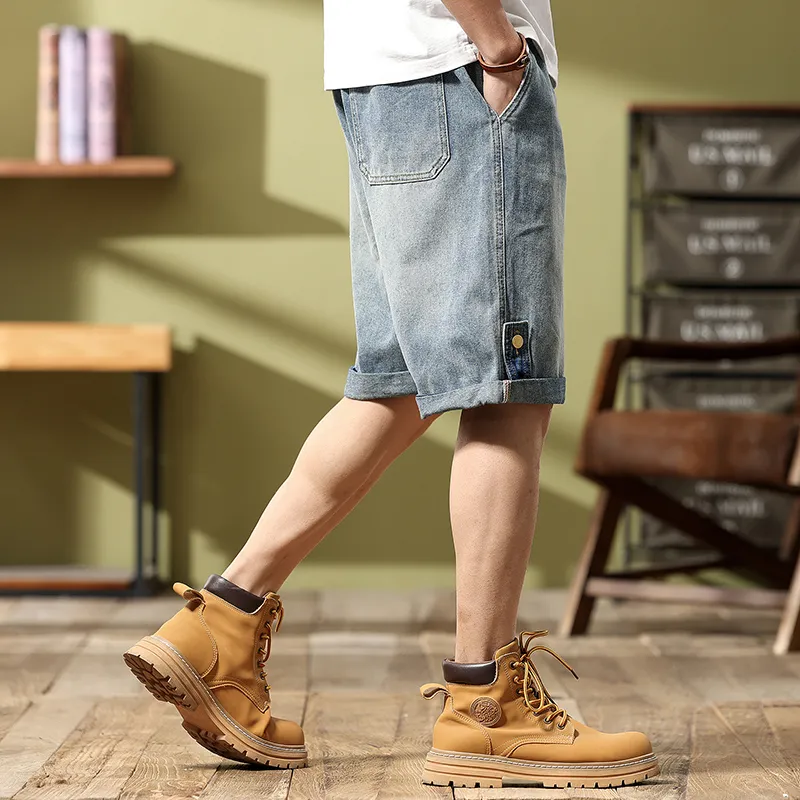 JUCY JUDY Denim Shorts Unisex Blue-6