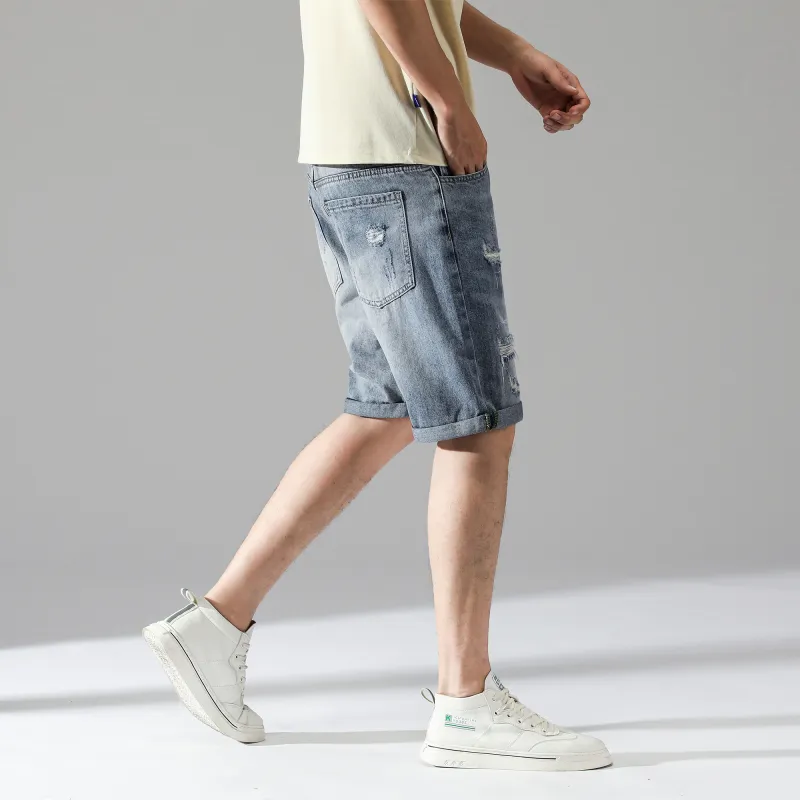 JUCY JUDY Denim Shorts Unisex Blue-8