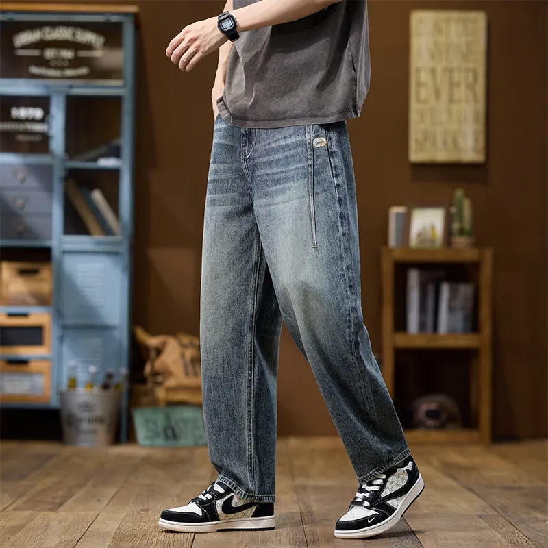 JUCY JUDY Jeans Unisex Vintage Blue-6