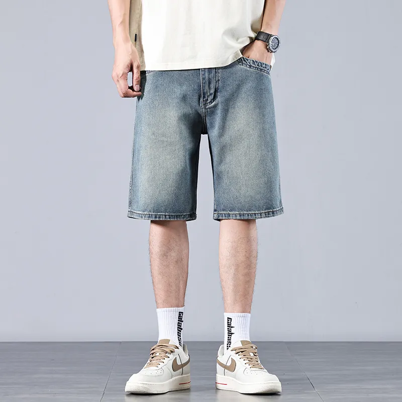 JUCY JUDY Denim Shorts Unisex Blue-1