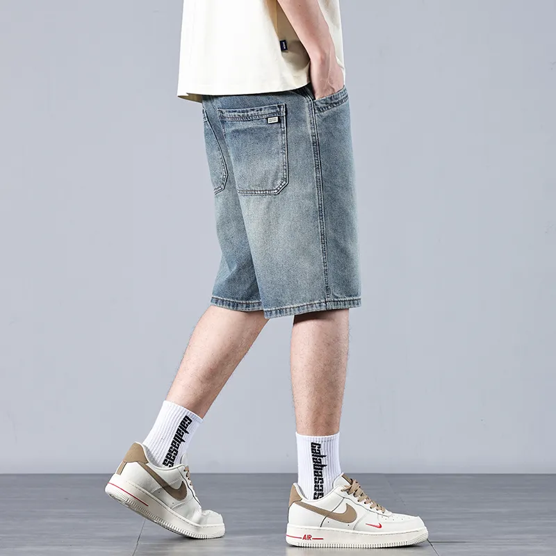 JUCY JUDY Denim Shorts Unisex Blue-6