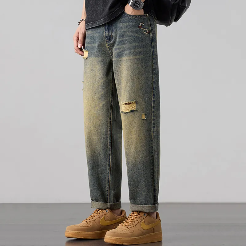 JUCY JUDY Jeans Unisex Yellow Mud-2