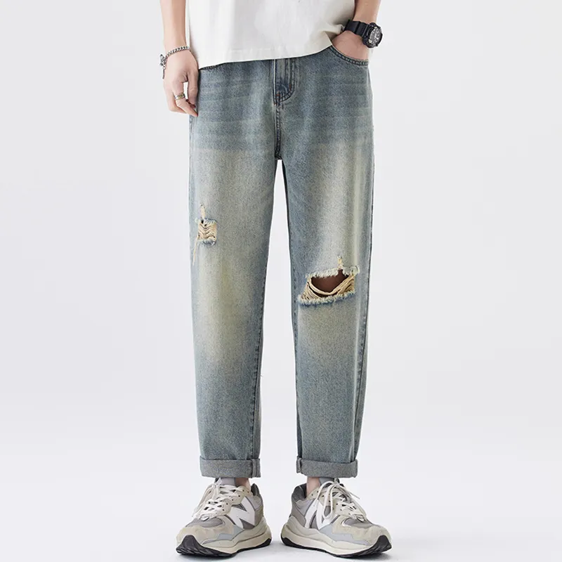 JUCY JUDY Jeans Unisex Mud Yellow Light Blue-6