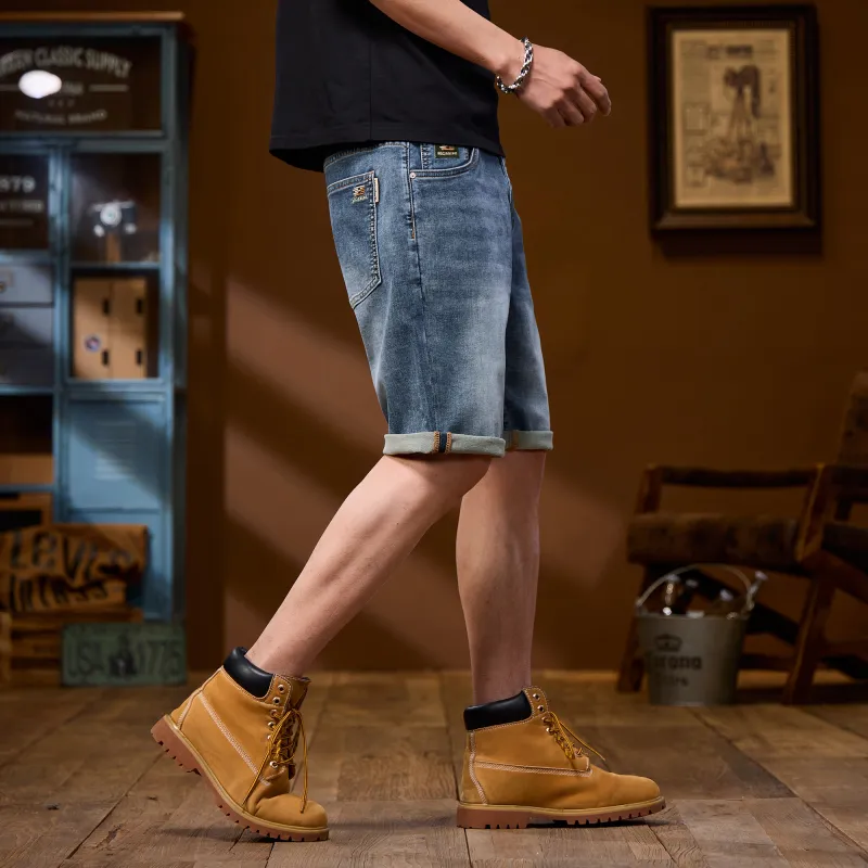 JUCY JUDY Denim Shorts Unisex Blue-5