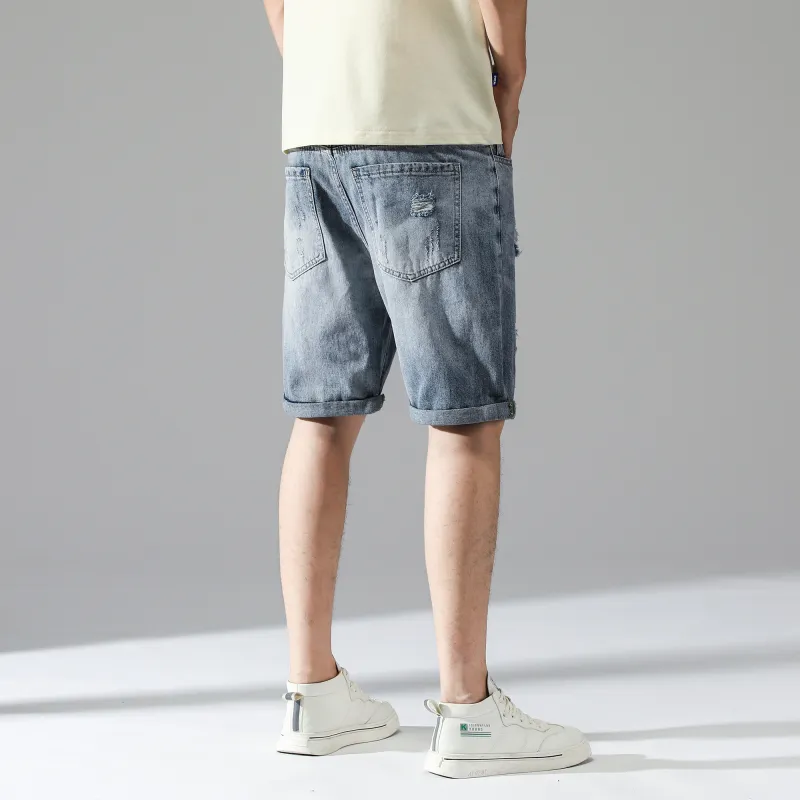 JUCY JUDY Denim Shorts Unisex Blue-9
