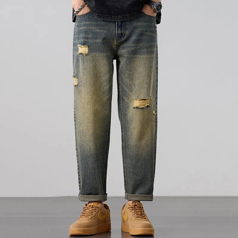 JUCY JUDY Jeans Unisex Yellow Mud-4