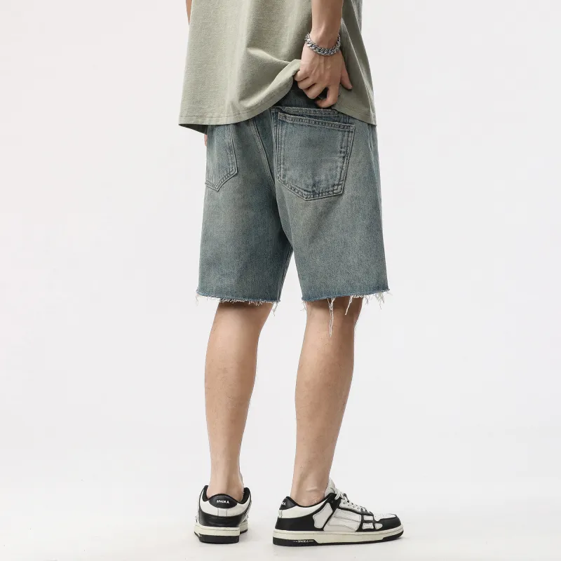 JUCY JUDY Denim Shorts Unisex Blue-6