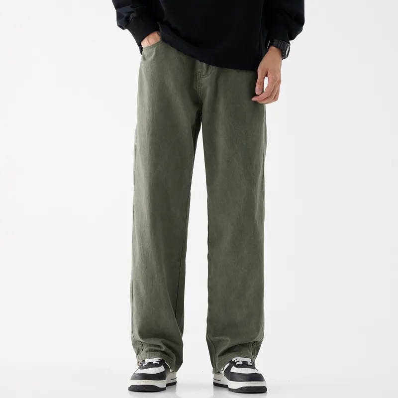 JUCY JUDY Jeans Unisex Gray Green-2