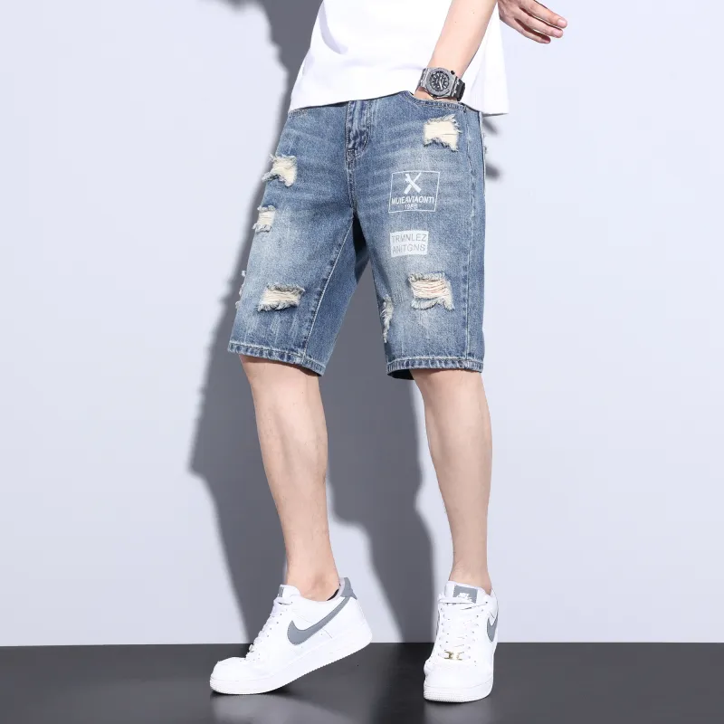 JUCY JUDY Denim Shorts Unisex Blue-3