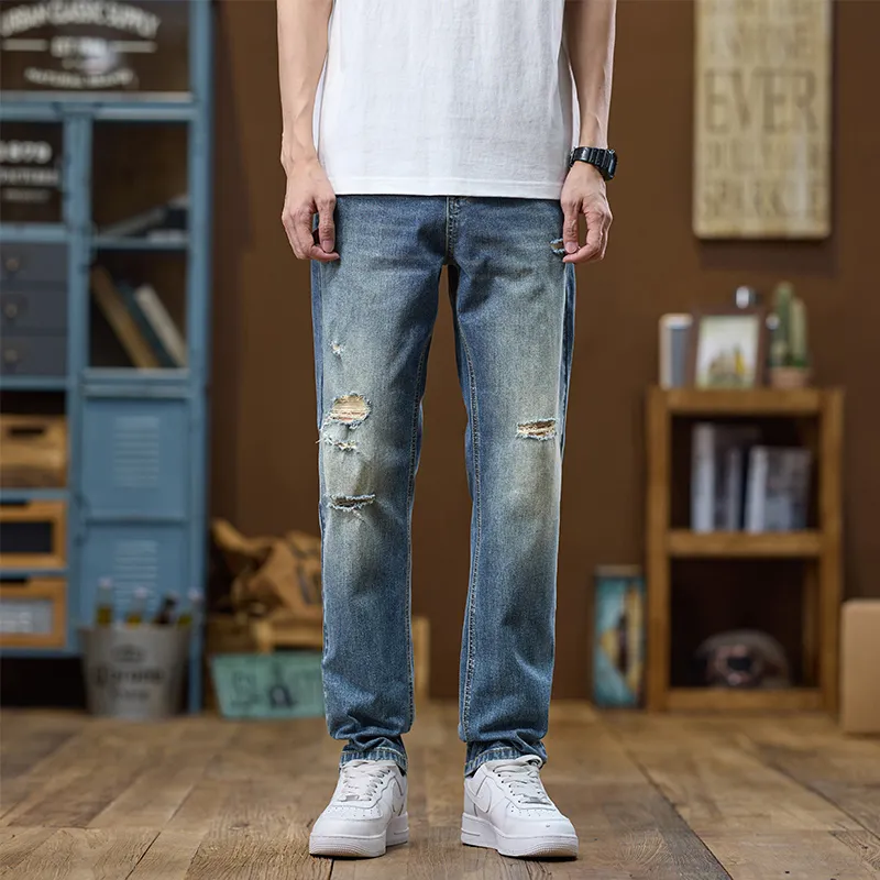 JUCY JUDY Jeans Unisex Vintage Blue-2