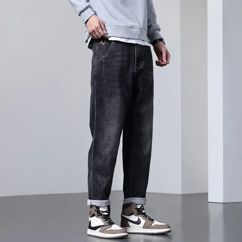 JUCY JUDY Jeans Unisex Black Gray-5