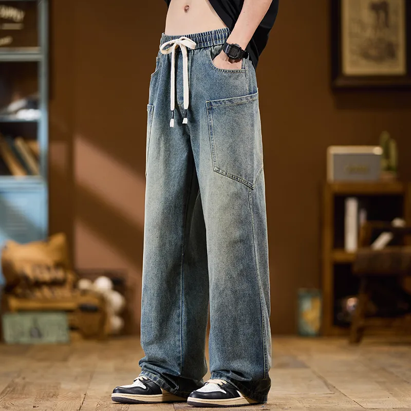 JUCY JUDY Jeans Unisex Vintage Blue-3