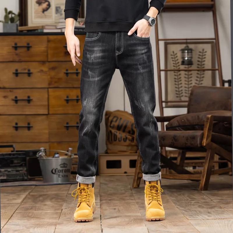 JUCY JUDY Jeans Unisex Black Gray Color-5