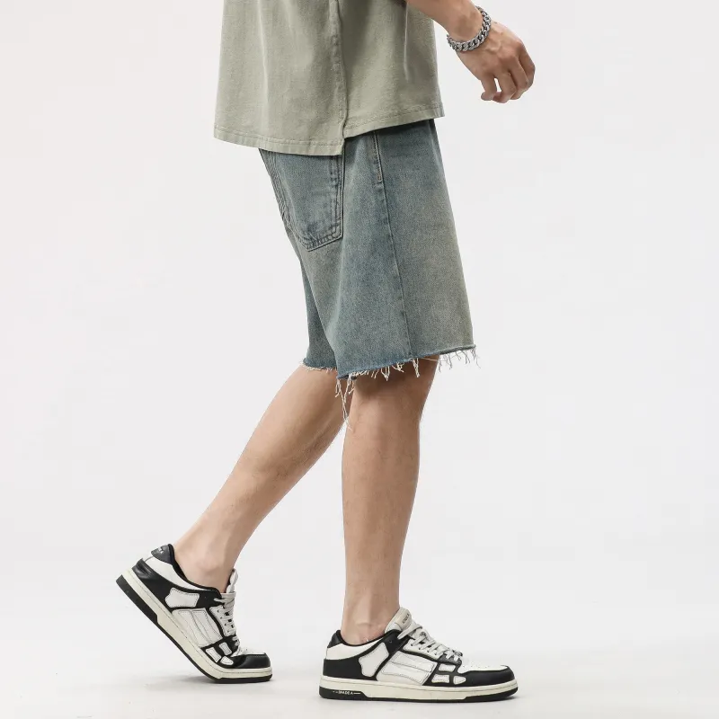 JUCY JUDY Denim Shorts Unisex Blue-5