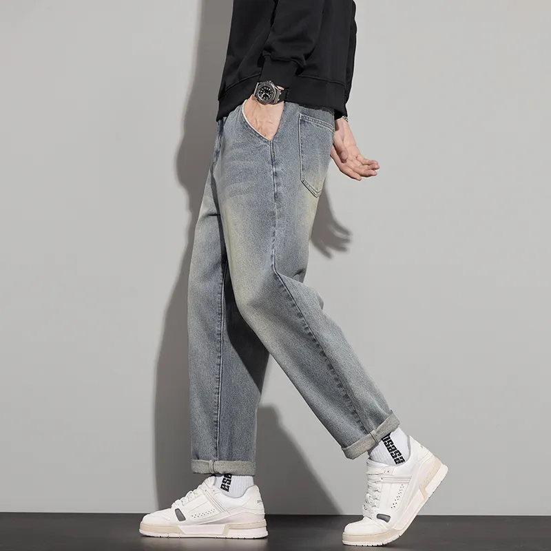 JUCY JUDY Jeans Unisex Vintage Yellow-4