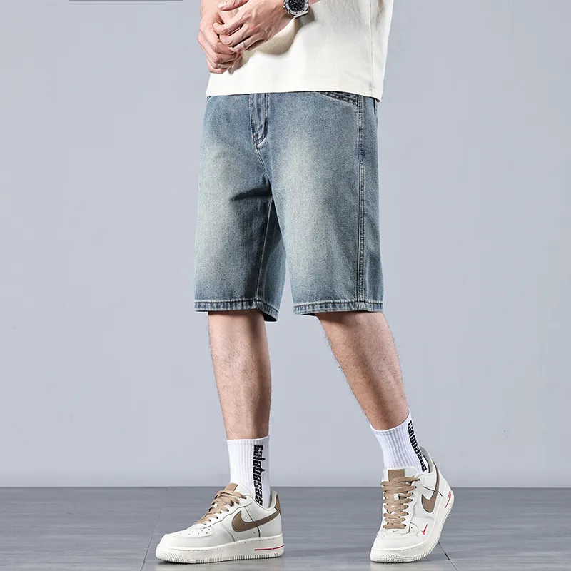 JUCY JUDY Denim Shorts Unisex Blue-3