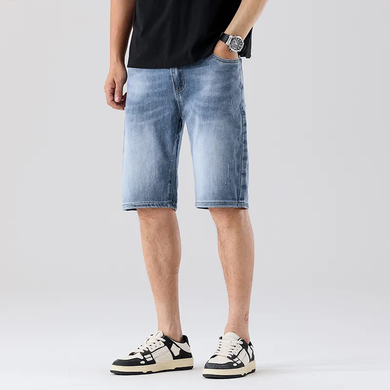 JUCY JUDY Denim Shorts Unisex Blue-3