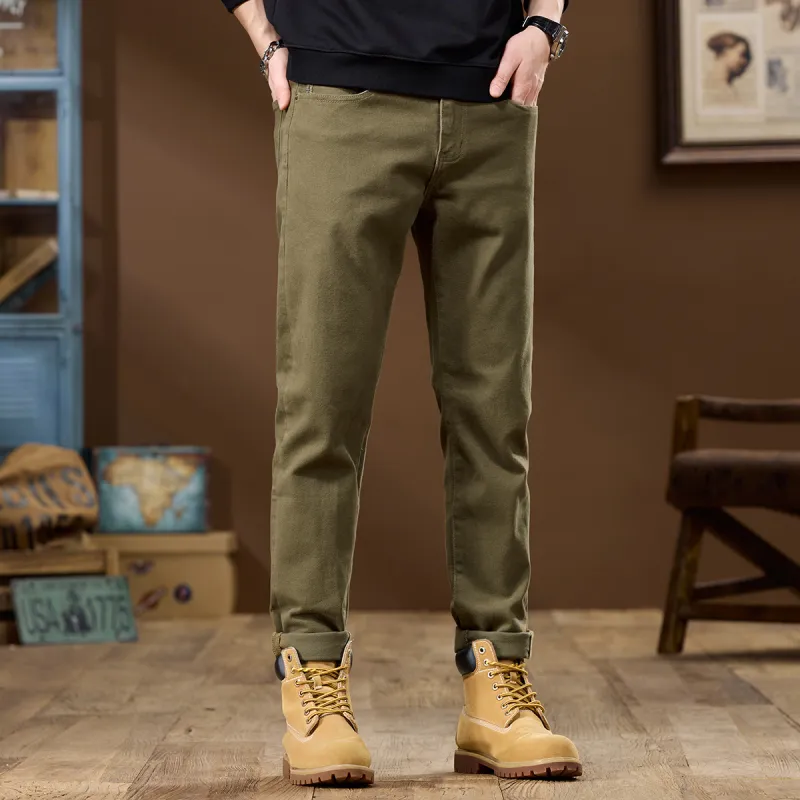 JUCY JUDY Jeans Unisex Green-3