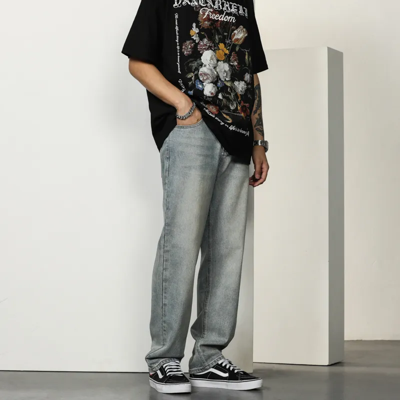 JUCY JUDY Jeans Unisex Vintage Blue-5