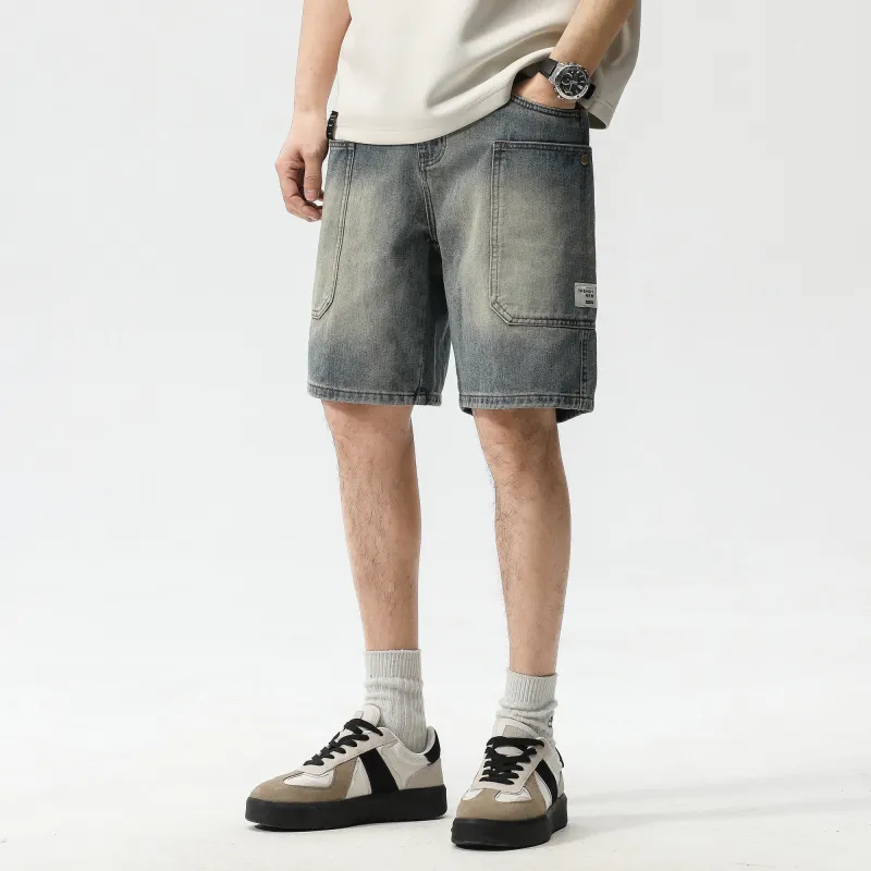 JUCY JUDY Denim Shorts Unisex Blue-5