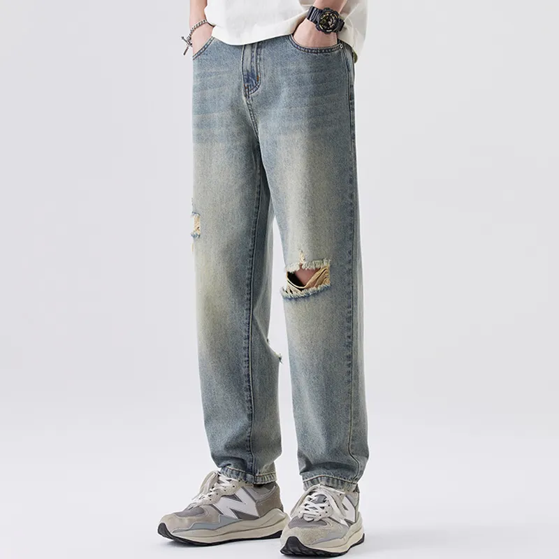 JUCY JUDY Jeans Unisex Mud Yellow Light Blue-5