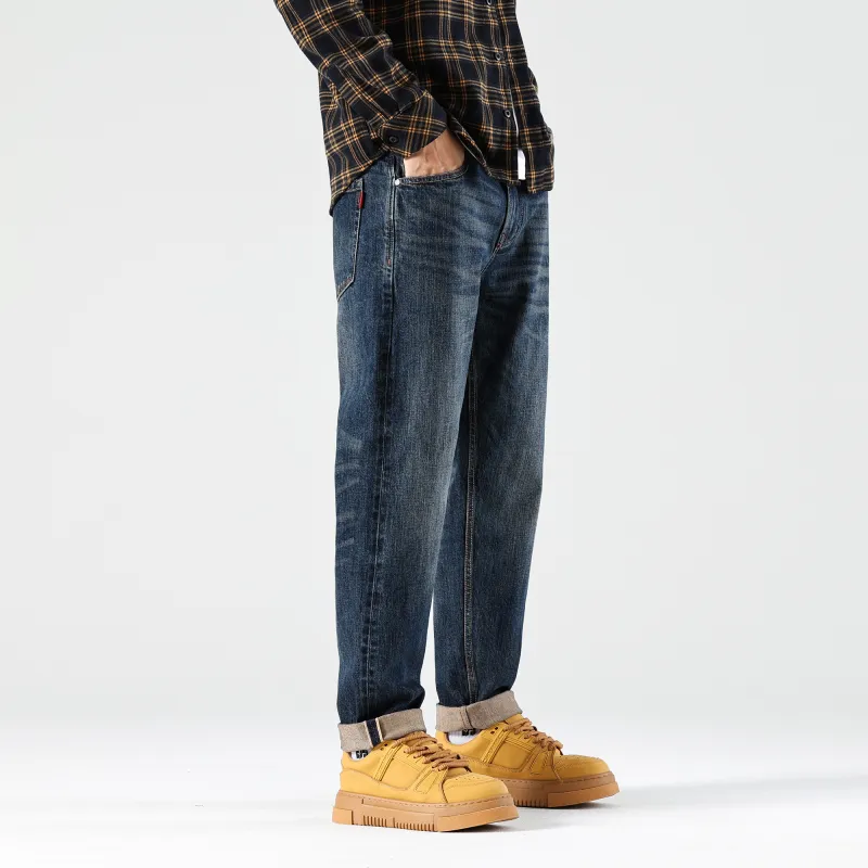 JUCY JUDY Jeans Unisex Vintage Blue-5
