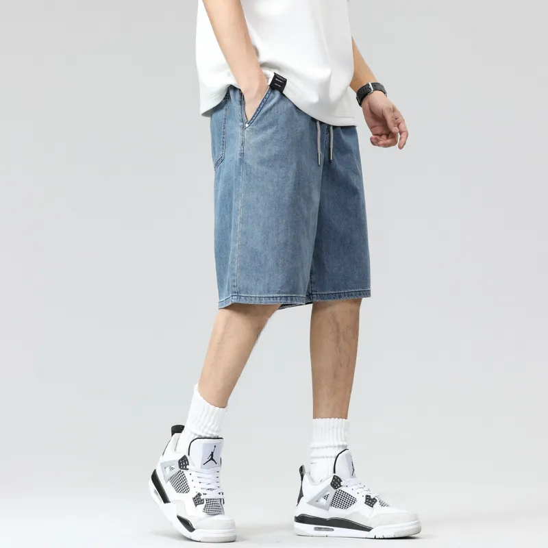 JUCY JUDY Denim Shorts Unisex Blue-5